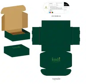 Design printing corrugated board folding packaging mailer box for essential oil bottles - Custom Printed Corrugated Packaging Boxes - 1