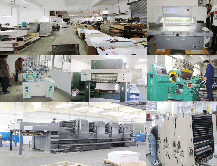 customized printing paper packaging manufacturer box made by machine equipment