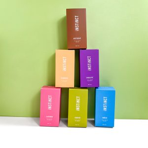 luxury top custom printed colorful kraft paper box round bottle skincare gift box packaging - Custom Printed Kraft Packaging Boxes - 1