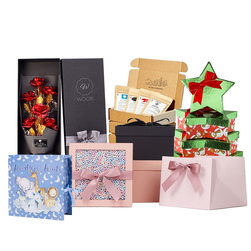 luxury cardboard printed boxes for gift packaging