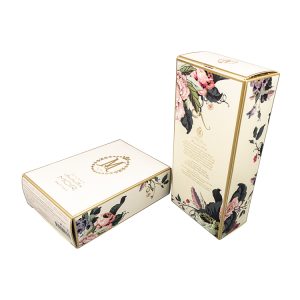 beautiful Wedding paper packaging box for perfume custom logo gift pefume packing box