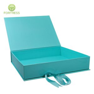 Custom Hot Selling Skincare Box with Magnet Design with Ribbon Paper Packaging - Luxury Gift Box Packaging - 1