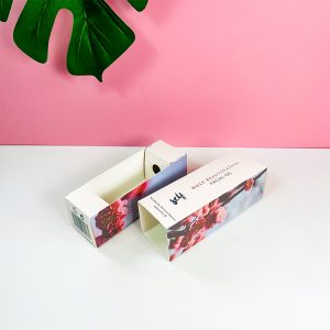 Custom Luxury Cosmetic Packaging Box Skincare essential oil bottle Paper Box Folding Paper Box Slide Open Gift For Skincare