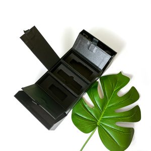 Custom Printing Black Luxury Magnet Closure Magnetic Gift Rigid Box Packaging for Perfume - Custom Printed Kraft Packaging Boxes - 4