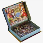 Custom Puzzle Packaging Magnet Flip Box