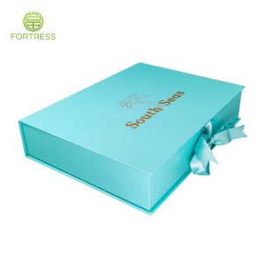 Custom Hot Selling Skincare Box with Magnet Design with Ribbon Paper Packaging - Luxury Gift Box Packaging - 2