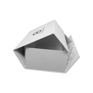 Flip top Magnetic Closure Foldable collapsible cardboard paper box with custom design printed - Luxury Rigid Boxes Packaging - 2