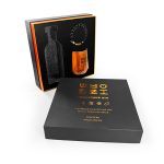 Custom luxury Logo Printed Lid and Base Gift Set Paper Wine Bottle Box