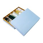 Customized Blue Skincare Packaging Boxes With Lid