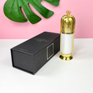 Wholesale Supplier 100% Eco-friendly and Different Size Black Skin care Flip Box Unique style. - Luxury Gift Box Packaging - 3