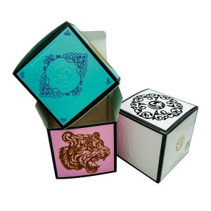 Wholesale Custom Printed sqaure gift Cardboard Packaging paper Box Handmade Scented Candle Jar box - Luxury Gift Box Packaging - 5