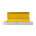 Factory direct sale velvet gift magnet flip box packaging