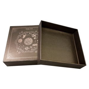 Custom Logo Design Moon-cake Packaging Rigid Paper Drawer Box Supplier