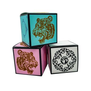 Wholesale Custom Printed sqaure gift Cardboard Packaging paper Box Handmade Scented Candle Jar box - Luxury Gift Box Packaging - 4