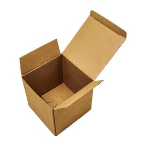 Natural brown kraft paper box packaging for candle Hot sale paper candle box gift packaging - Custom Printed Kraft Packaging Boxes - 1