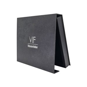 High End Magnetic Closure Rigid Boxes with Special Paper Fancy Paper and EVA insert