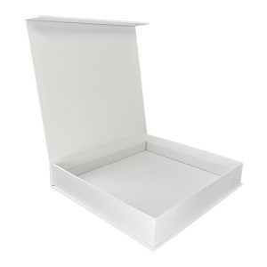 Wholesales Common White Magnetic Closure Rigid Boxes with DIY Logo and Insert