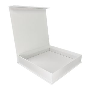 Wholesales Common White Magnetic Closure Rigid Boxes with DIY Logo and Insert - Custom Printed Packaging Boxes - 1