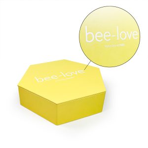 Best Wholesale Supplier Eco Friendly Hexagon Yellow Ladies Gift Flip Box with Flat Edge Design and Unique style - Luxury Gift Box Packaging - 1