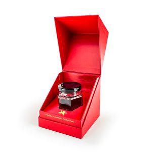 Best Wholesale Supplier 100% Eco-friendly Golden Royal OEM 100%Natural Honey Flip Boxes With Unique Red.
