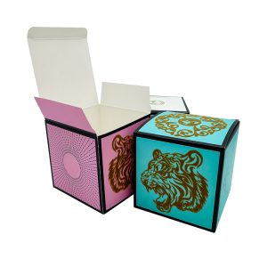 Wholesale Custom Printed sqaure gift Cardboard Packaging paper Box Handmade Scented Candle Jar box - Luxury Gift Box Packaging - 3