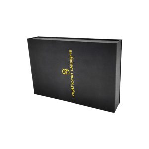 Different Style Black Color Magnetic Closure Rigid Gift Boxes with Black Sponge - Custom Printed Packaging Boxes - 5