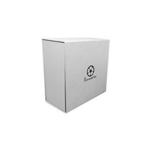 Flip top Magnetic Closure Foldable collapsible cardboard paper box with custom design printed - Luxury Rigid Boxes Packaging - 1
