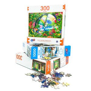 Wholesale Handmade Custom Design Custom Puzzles Jigsaw Cardboard Box For Puzzle