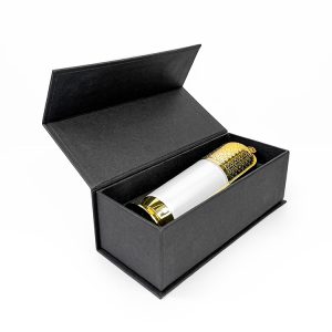 Wholesale Supplier 100% Eco-friendly and Different Size Black Skin care Flip Box Unique style. - Luxury Gift Box Packaging - 1