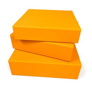 Customized and Creative Fresh Yellow Foldable Magnetic Closure Rigid Boxes for Storage - Custom Printed Packaging Boxes - 4