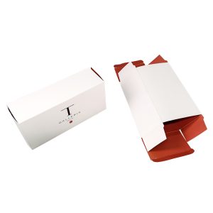 Custom logo double side printing folding paper box luxury white sunglasses paper boxes custom logo packaging - Custom Printed Kraft Packaging Boxes - 4