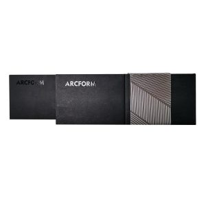 Biodegradable cardboard double open door black kraft paper box with logo design - Luxury Gift Box Packaging - 5