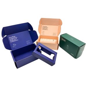Design printing corrugated board folding packaging mailer box for essential oil bottles - Custom Printed Corrugated Packaging Boxes - 5