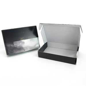 High quality easily handle fold apparel mailer corrugated boxes with logo printing