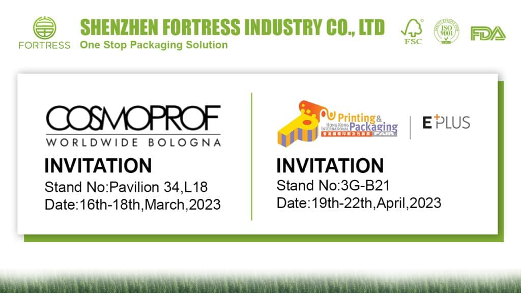 Fortress Package Cosmoprof beauty trade show Italy for beauty industry1280 720