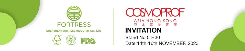 Fortress Package Hong Kong Cosmetic Beauty Cosmoprof Asia trade show